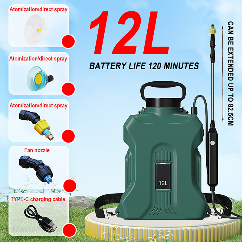 Gardening Tools Quality - Yüksek Kaliteli 12L Elektrikli Püskürtücü 2500mAh