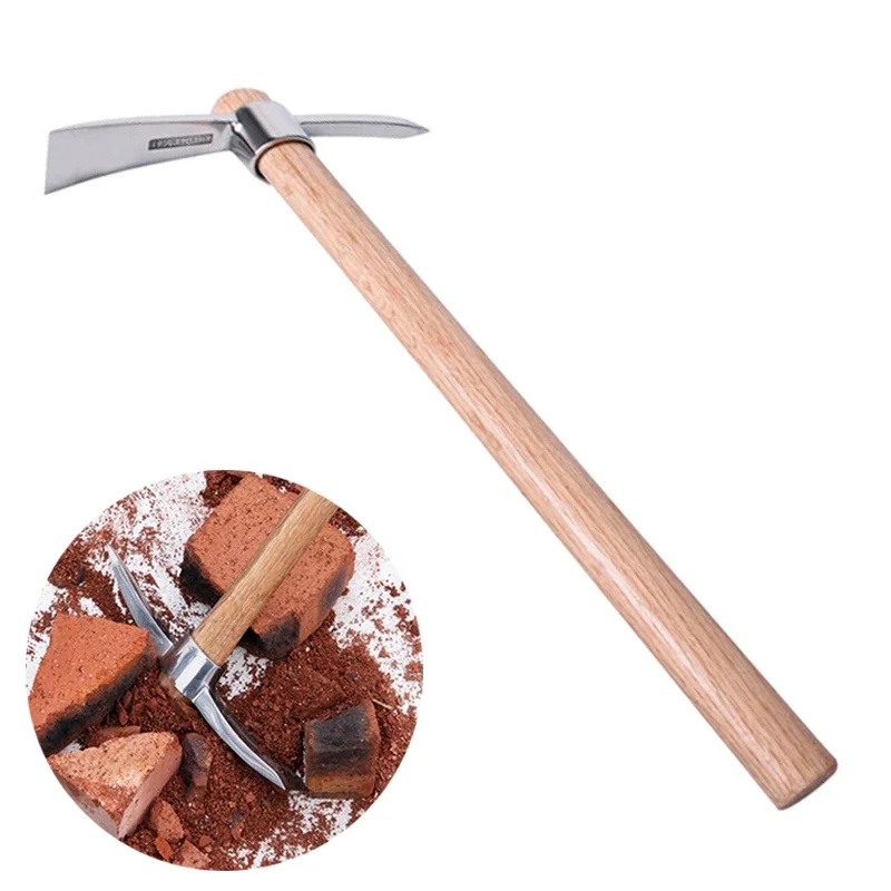 Gardening Tools Sharp - 1 adet Paslanmaz Çelik Kazma Açık