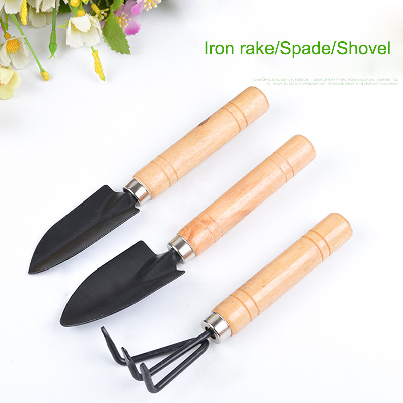 Gardening Tools For Digging - 3 adet/takım Mini Bahçe Alet Seti
