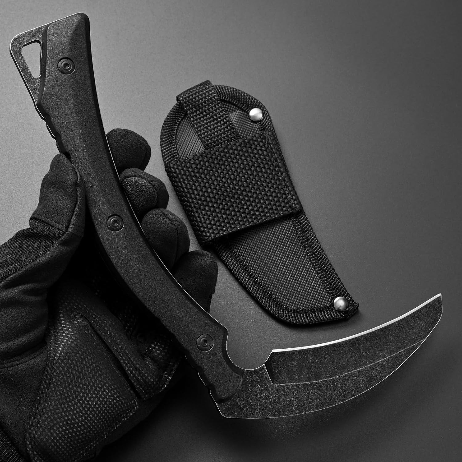 Gardening Tools Quality - Çok Fonksiyonlu Bahçe Taktik Orak Açık