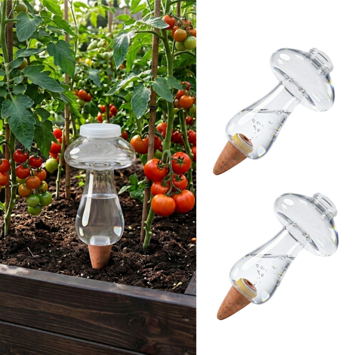 Self-Watering Planter - 300 ml Kendiliğinden Sulanan Küreler, İç