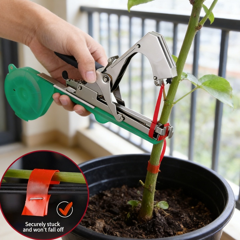 Gardening Tools Kit For Home Garden - Bahçe Bitkileri Dal Bağlama Makinesi Sebze
