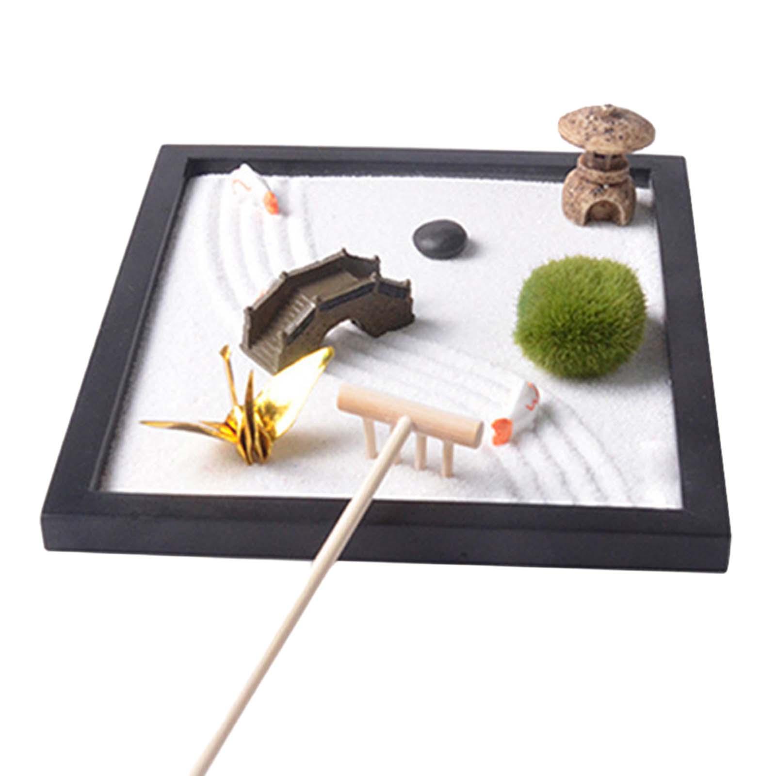 Gardening Tools Kit For Home Garden - Masaüstü Japon Dekor Hediyesi Mini Kaya