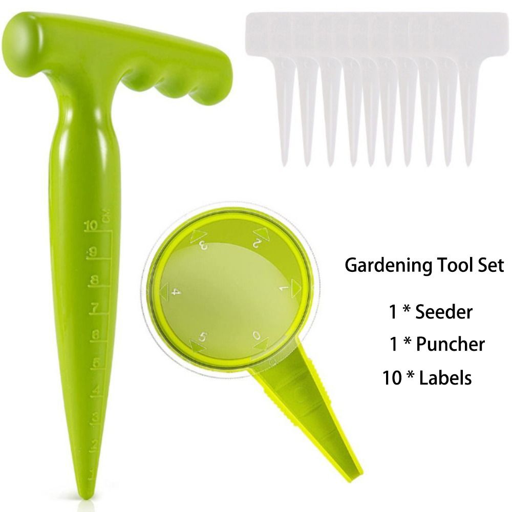 Gardening Tools Labeled - Yeni Plastik Bahçe Aletleri Ayarlanabilir El
