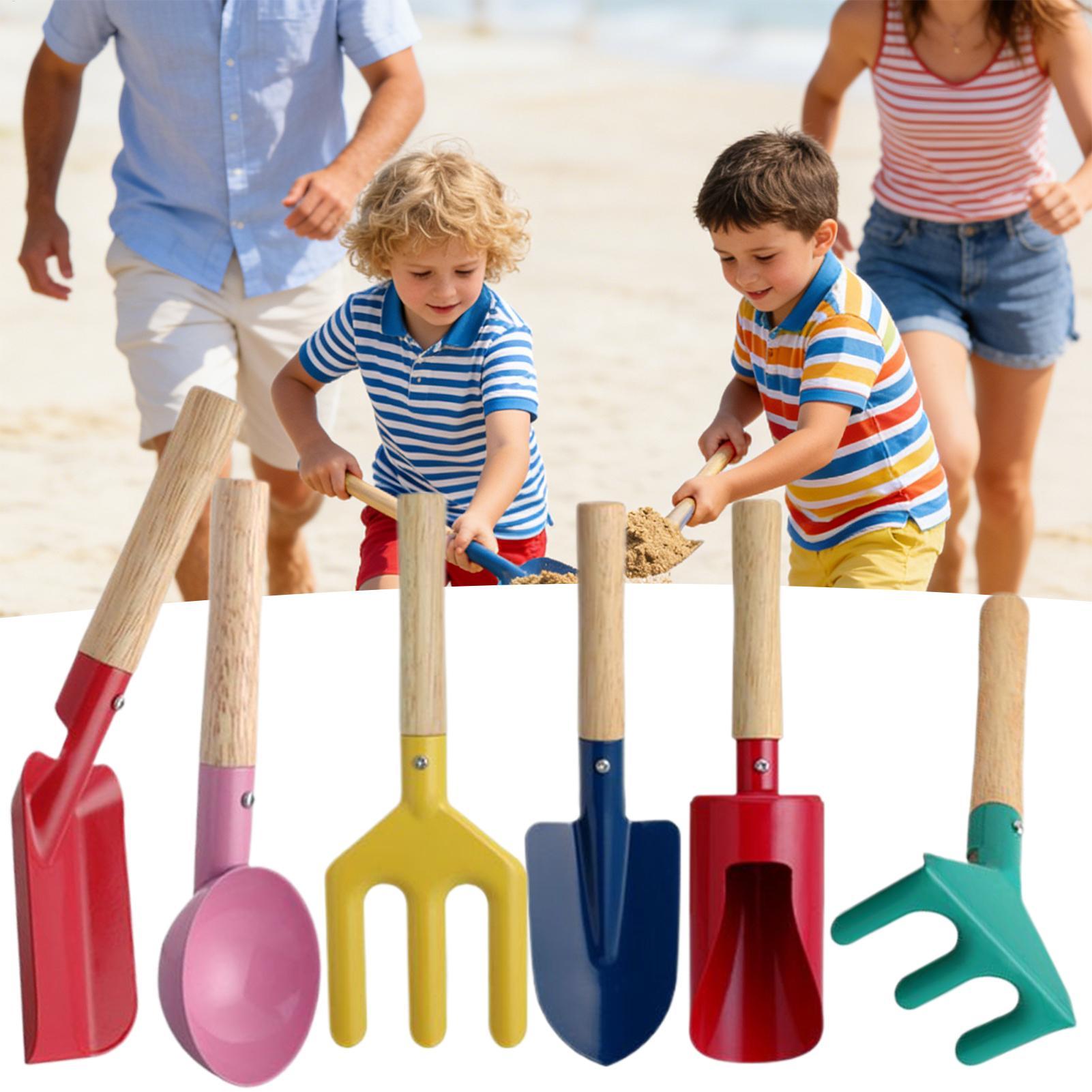 Gardening Tools Girly - Çocuklar bahçe aletleri seti 6 adet