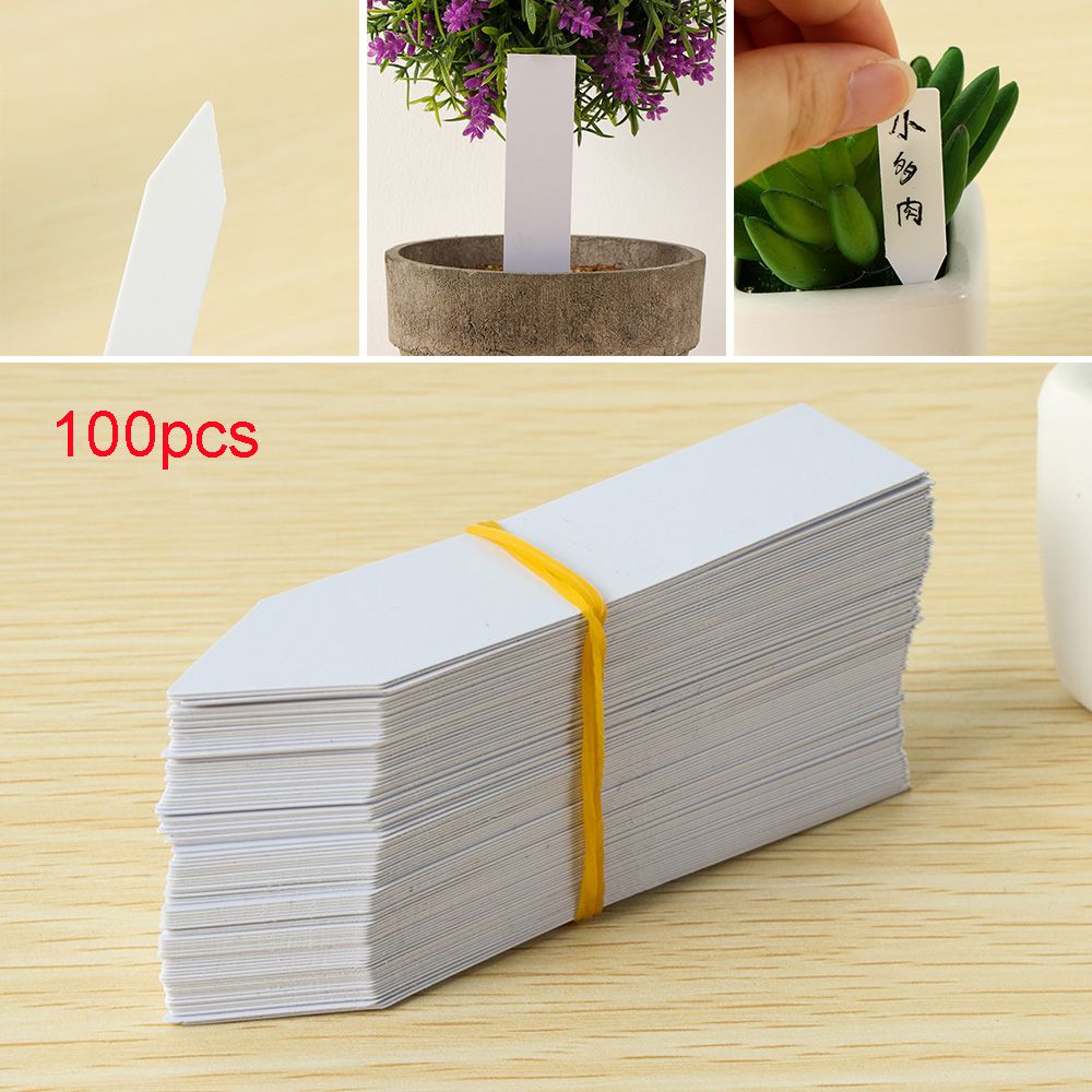 Gardening Tools Labeled - 100 adet yeniden kullanılabilir sınıflandırma işaretleyici