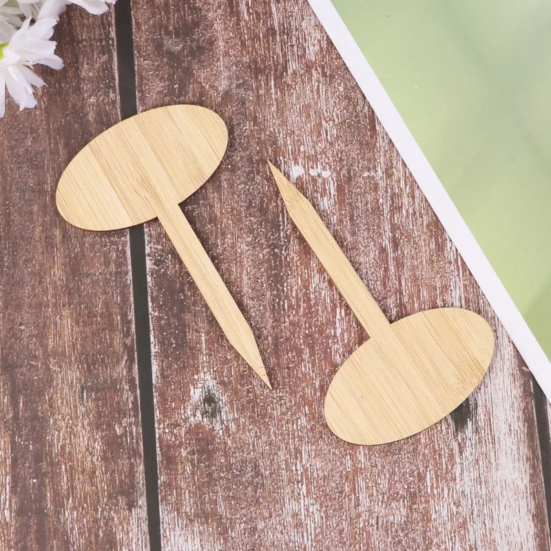 50 adet 2026 yeni model bambu  - Gardening Tools Labeled incelemesi ve fiyatı