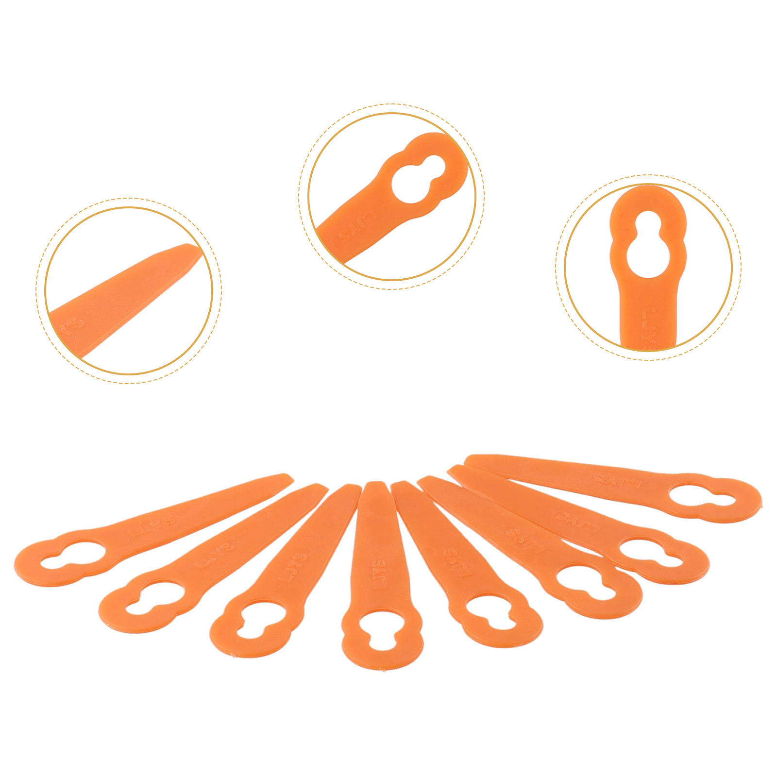 40 adet Plastik çim biçme maki - Gardening Tools Quality incelemesi ve fiyatı