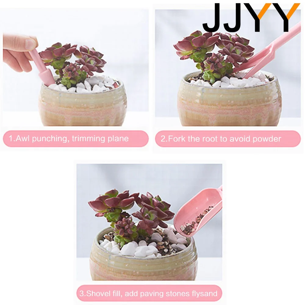 4 Adet Mini Sukulent Saksı Aks - Gardening Tools Kit incelemesi ve fiyatı