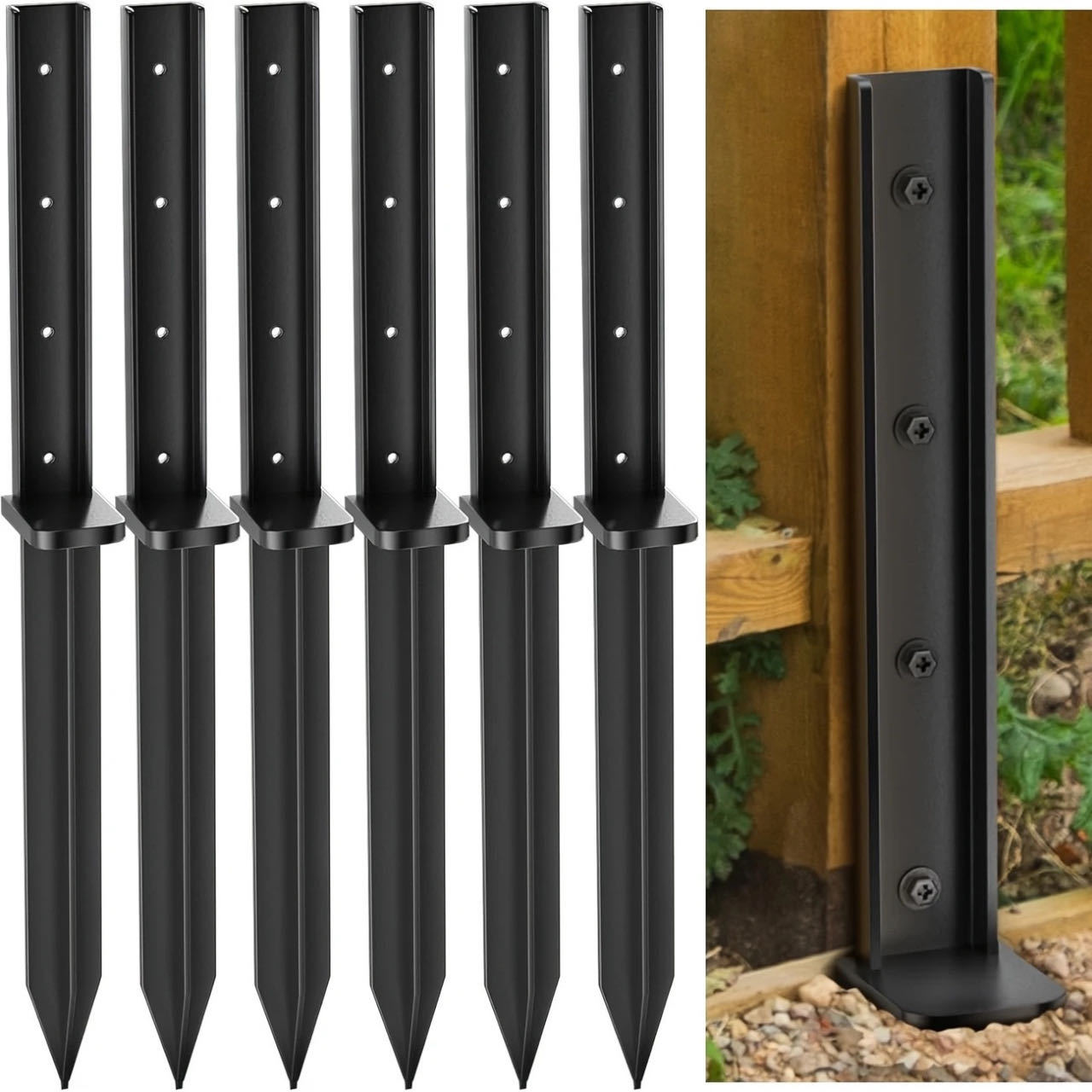 2 adet çit tamir ankrajı çit m - Gardening Tools Kit For Home Garden incelemesi ve fiyatı