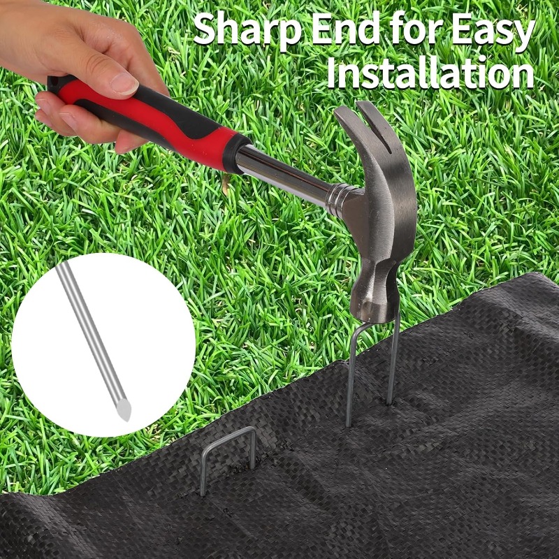 10 adet U şeklinde bahçe çivil - Gardening Tools Used incelemesi ve fiyatı