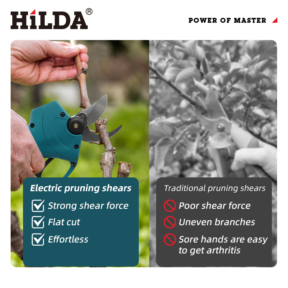 HILDA 18V Fırçasız Akülü Elekt - Essential Gardening Tools incelemesi ve fiyatı
