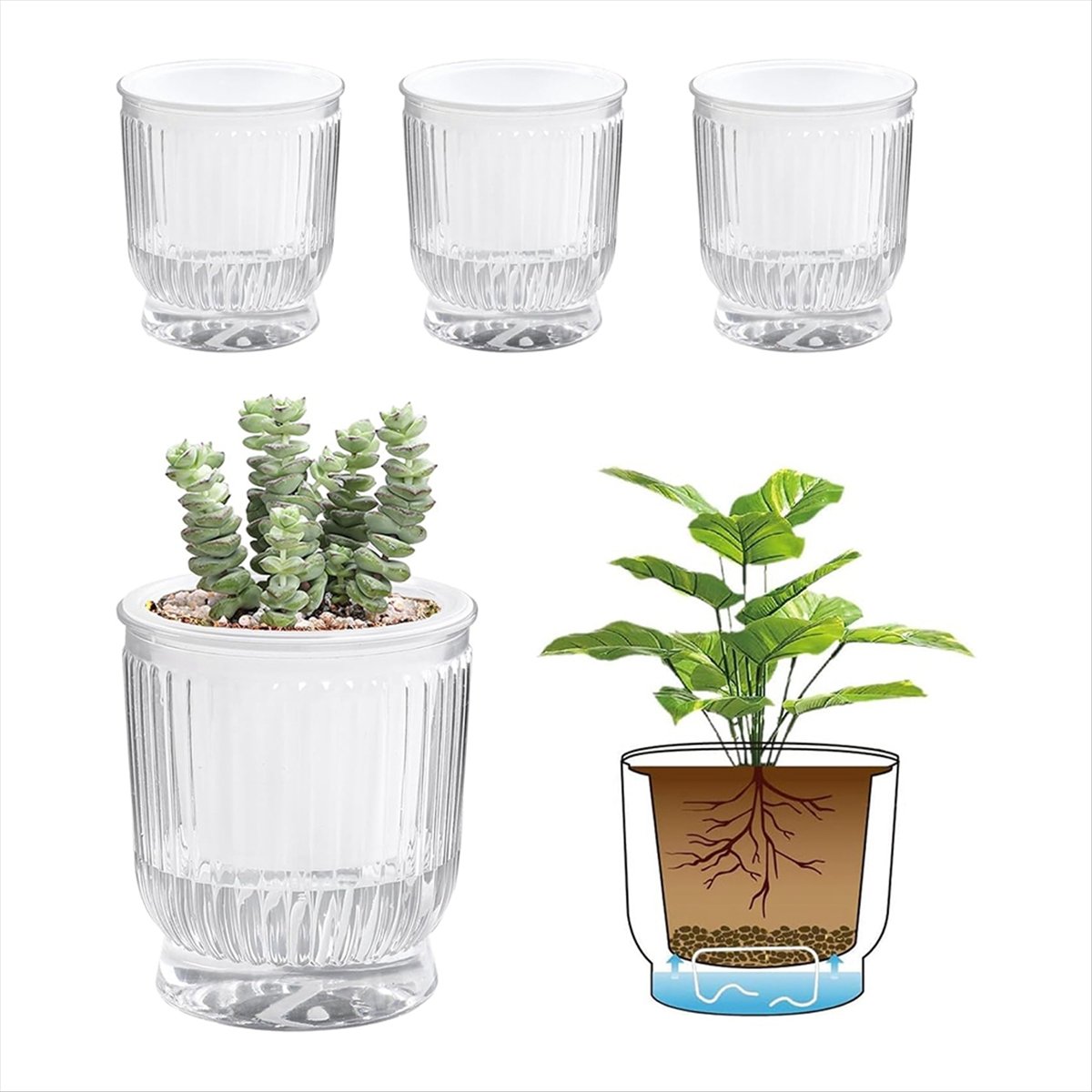 Kendi Kendine Sulayan Saksılar - Self-Watering Planter incelemesi ve fiyatı