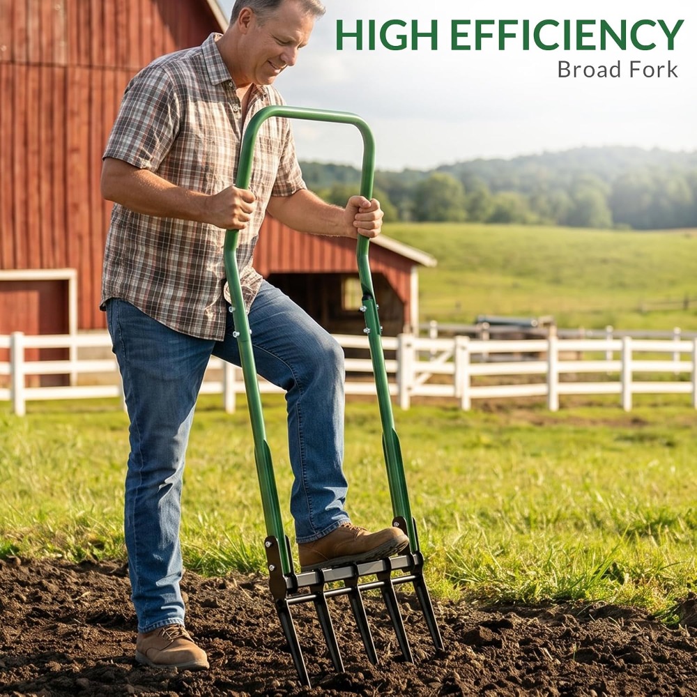 Ağır Hizmet Tipi 5 Dişli Geniş - Gardening Tools For Digging incelemesi ve fiyatı