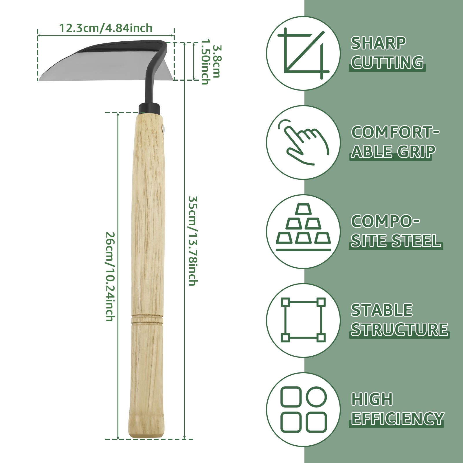 13 inç Japon Tarzı Yabancı Ot  - Gardening Hand Tools Japanese incelemesi ve fiyatı