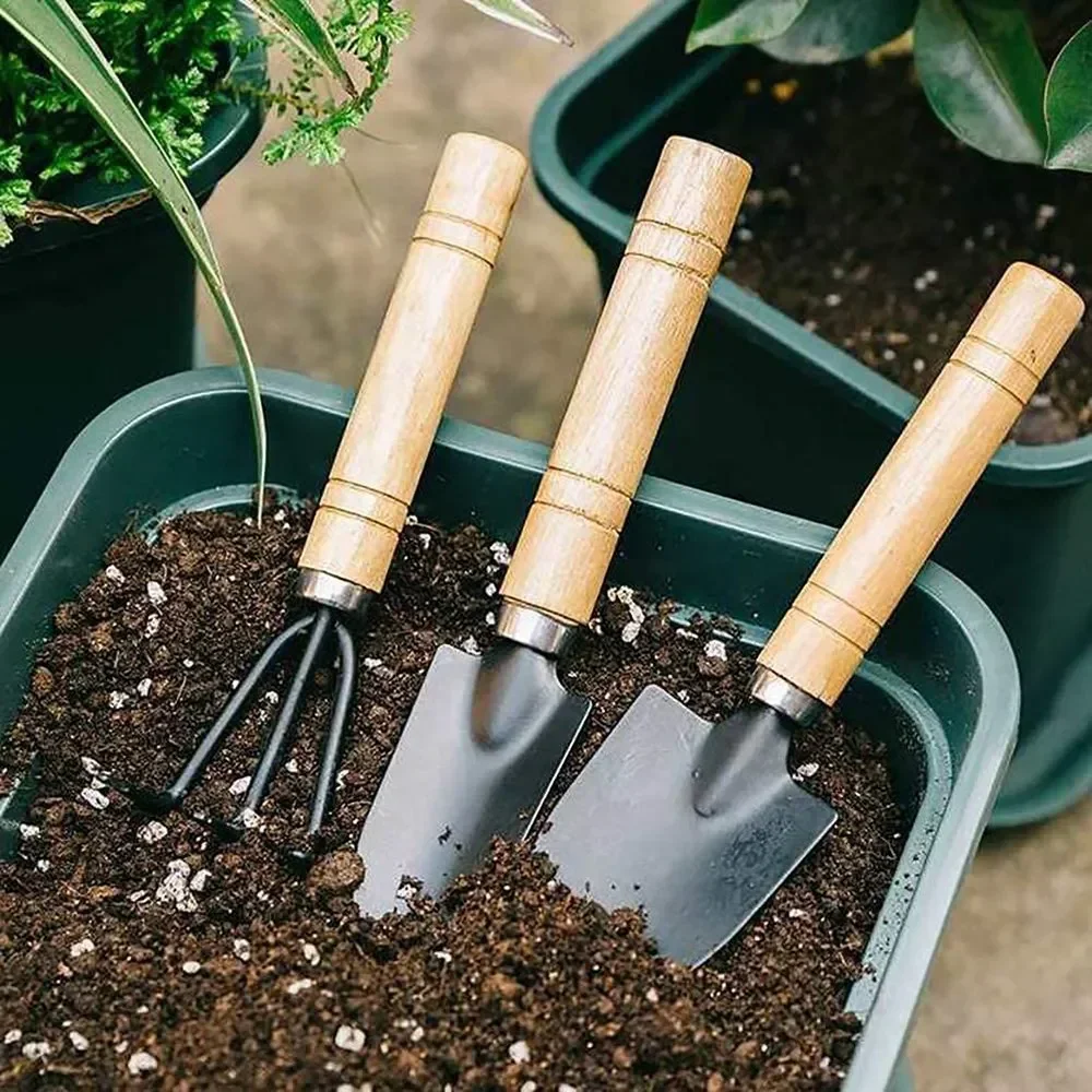 3 adet/takım Mini bahçe alet s - Gardening Tools For Digging incelemesi ve fiyatı