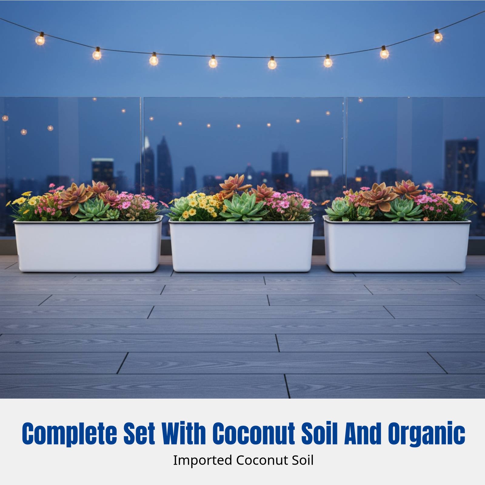 Balkon Asma Çiçek Saksısı Dikd - Self-Watering Planter incelemesi ve fiyatı
