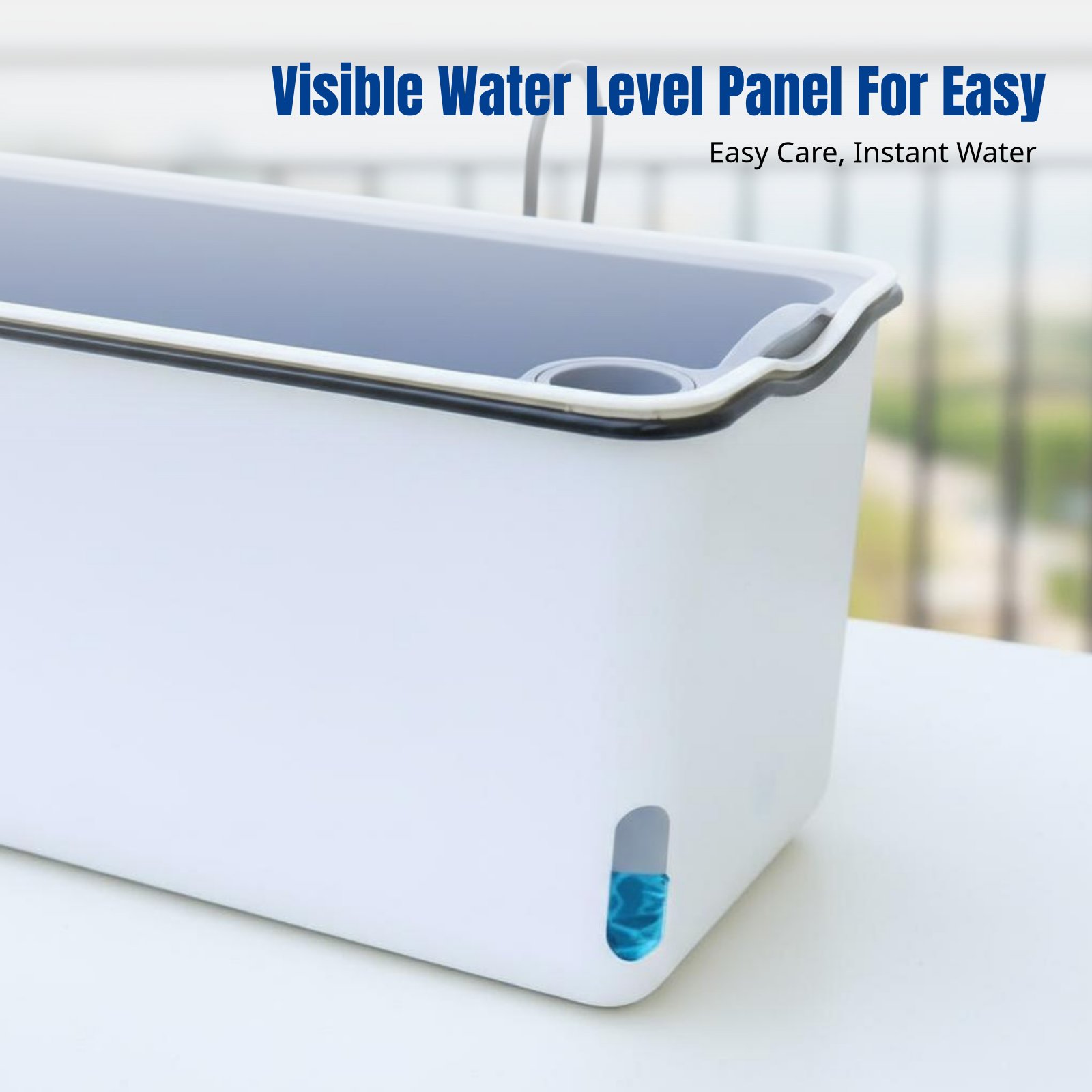 Balkon Asma Çiçek Saksısı Dikd - Self-Watering Planter incelemesi ve fiyatı