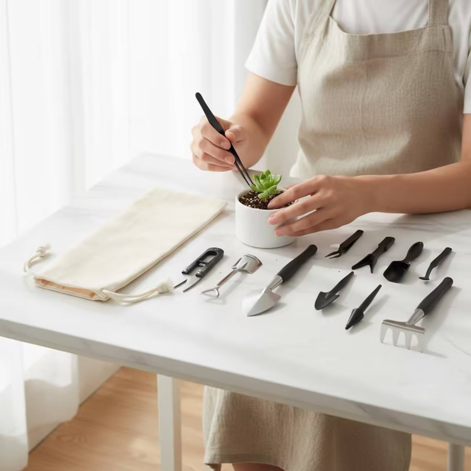 12 Parçalı Sukulent Alet Seti, - Gardening Tools Kit incelemesi ve fiyatı
