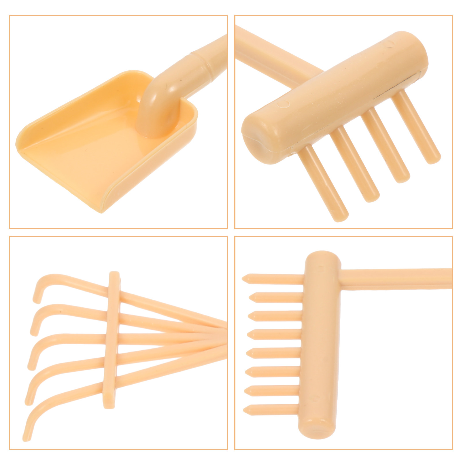 6 Adet Mini Zen Bahçesi Tırmığ - Gardening Tools Drawing incelemesi ve fiyatı