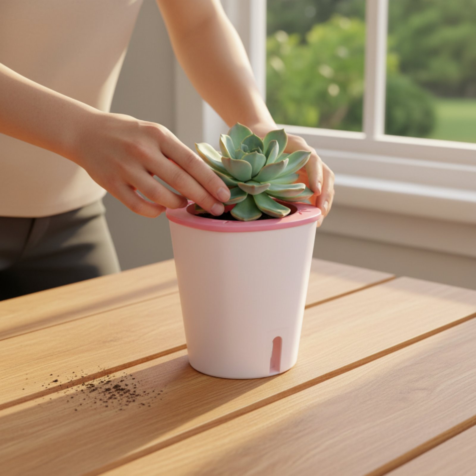 Kendi Kendine Sulayan Saksı Bü - Self-Watering Planter incelemesi ve fiyatı