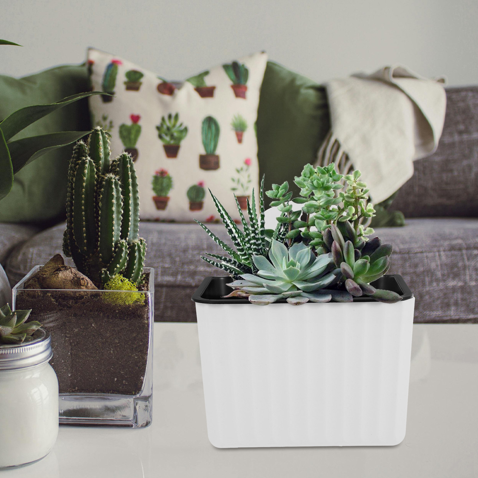2 Adet Kendinden Sulanan Saksı - Self-Watering Planter incelemesi ve fiyatı